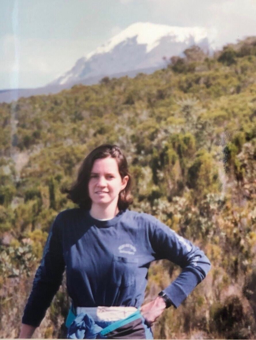 Julienne Morriss Callaway Kilimanjaro Summit Photo 1993